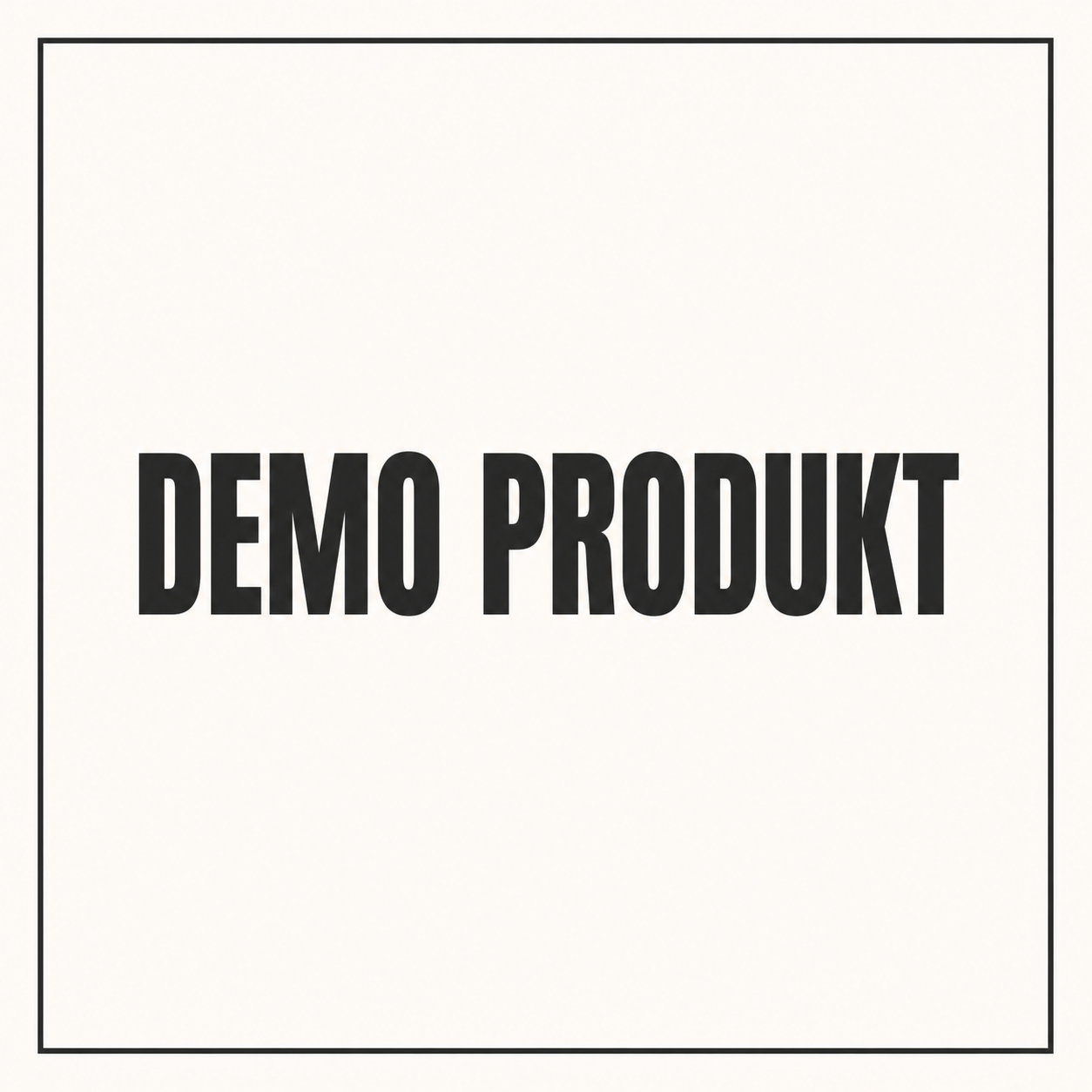 Demo produkt